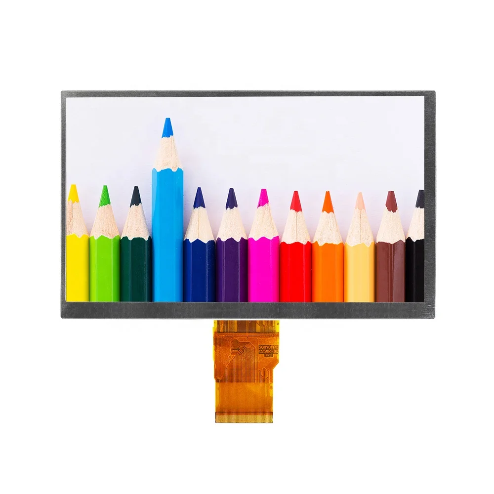 OEM 7.0 Inch TFT Digital 24BIT RGB/50PIN Interface 1024*600 High Brightness IPS LCD Display Panel For Medical device