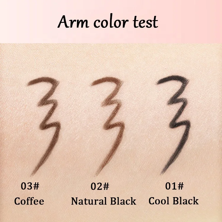 New Fashion Luxury Smooth Makeup Eyeliner Gel Pen Waterproof Oil Proof Natural Black Eyeliner Pencil Wholesale