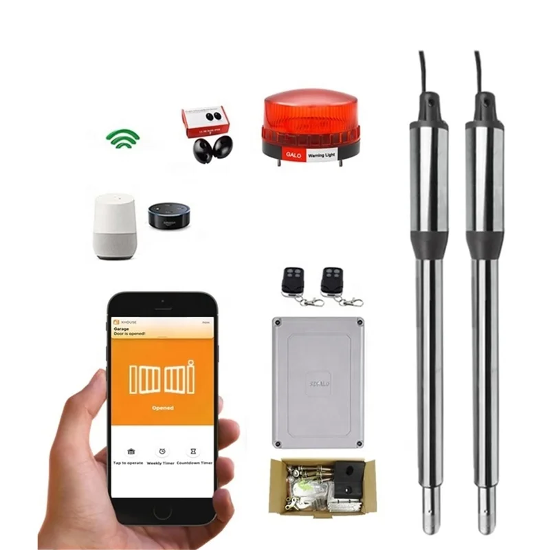 Electric Motor Linear Actuator Door Operator Automatic Swing Gate Opener Kit