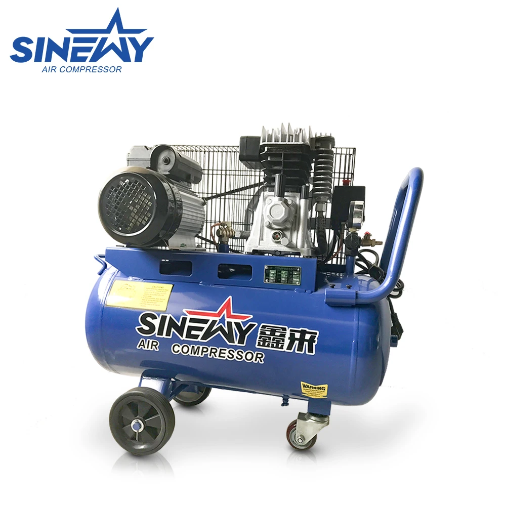 Высококачественный промышленный бесшумный ременной привод воздушного компрессора