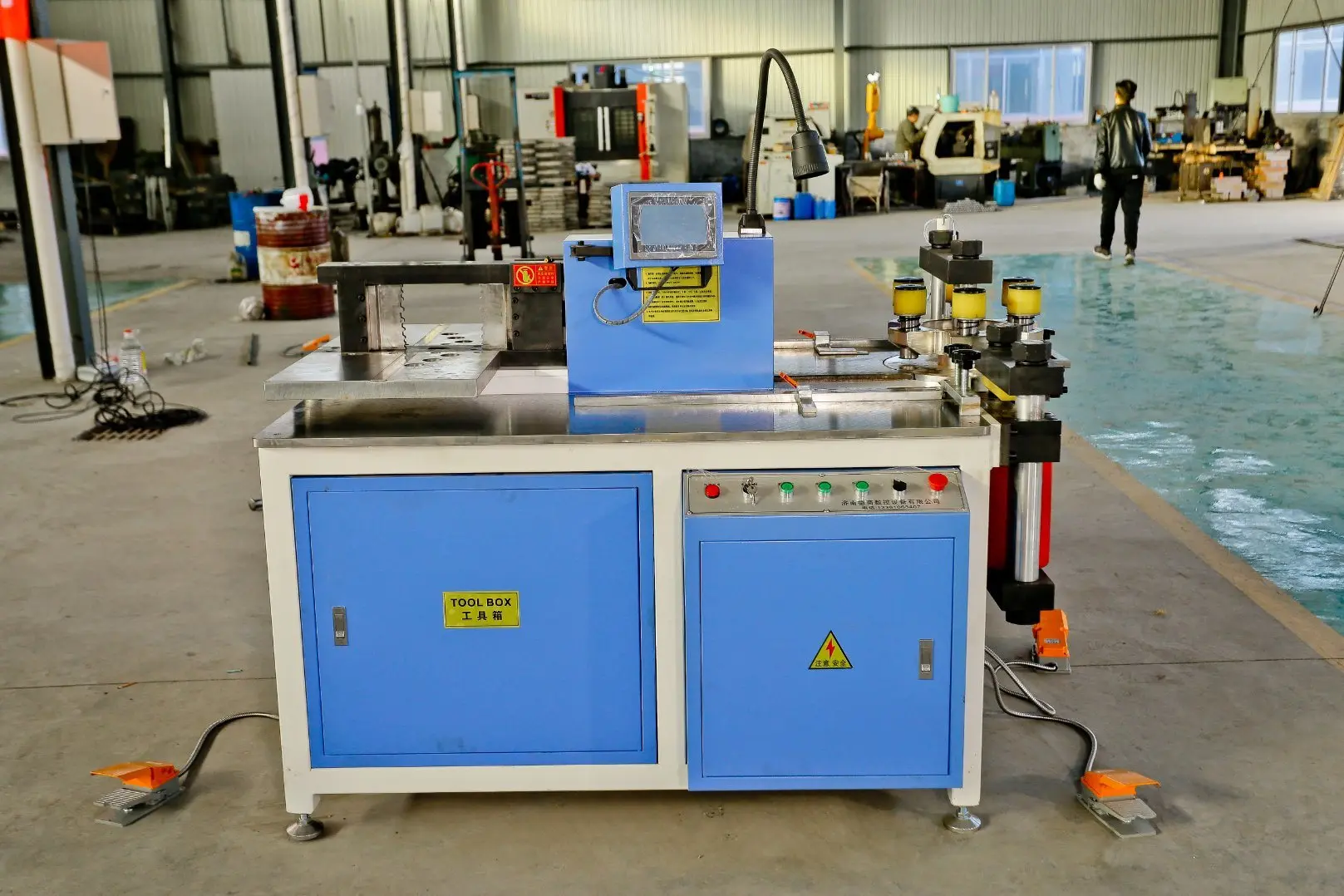 CNC Manufacturing Machine Busbar Processing Machine for Transformer Easy to Use