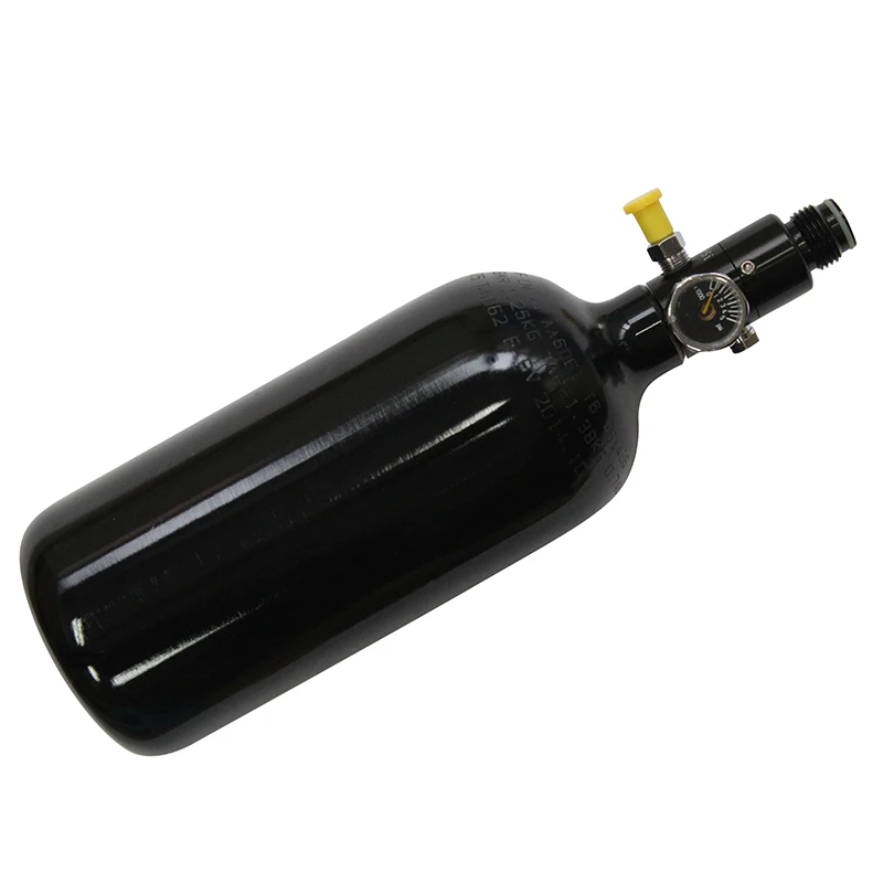 Алюминиевый Воздушный бак высокого давления HPA 0,74l для пейнтбола/цилиндр с регулятором