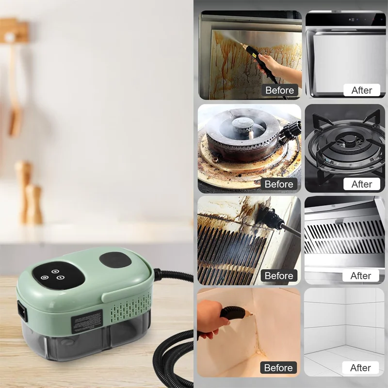 Multifunctional 2500W High Temperature Steam Cleaner Machine for Household