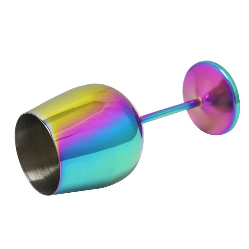 RTS Eco-Friendly Stainless Steel Wine Accessories Unique Shape Martini Glass Cup for Home and Bar Use Made from PC Material