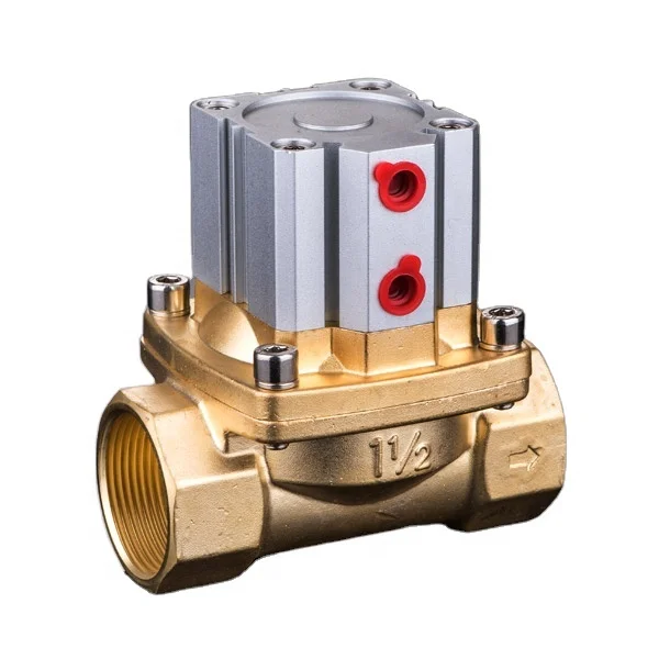 China factory SLGPC brand  2Q Brass Pneumatic Air Control Valve 2Q160-15 2Q200-20 2Q250-25 2Q350-35 2Q400-40 2Q500-50