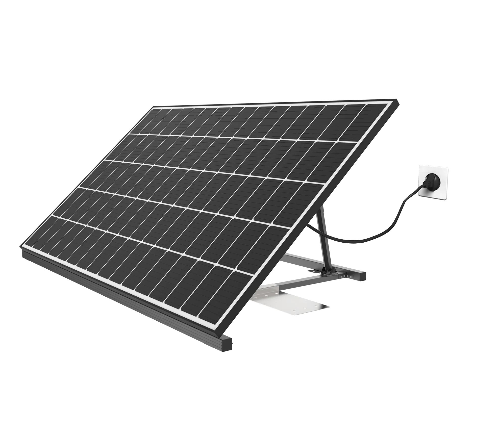 Carbon Steel Waterproof Solar Energy Carport Mounting Energy System PV Panel Solar Carport Structure for 2 EV Electric Cars Hot