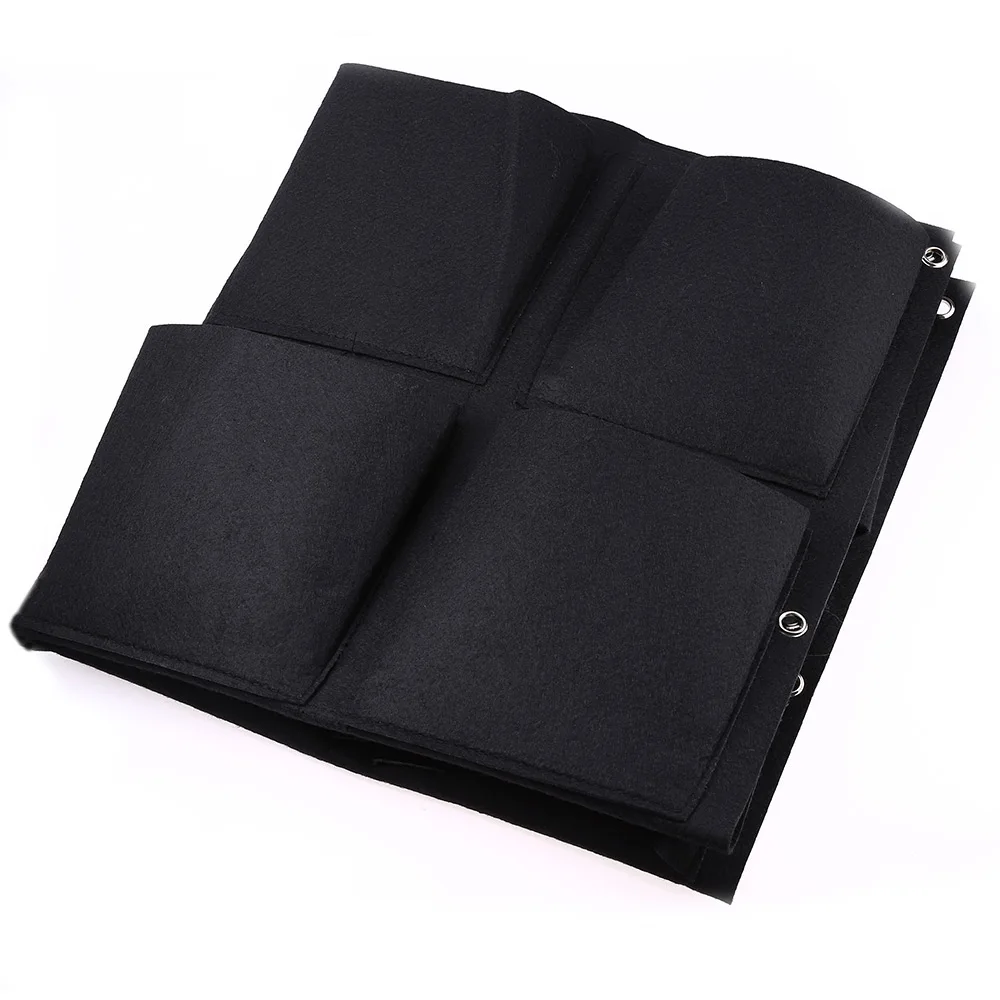 Hot wholesale lightweight can be customized high-quality breathable felt wall hanging planting bag