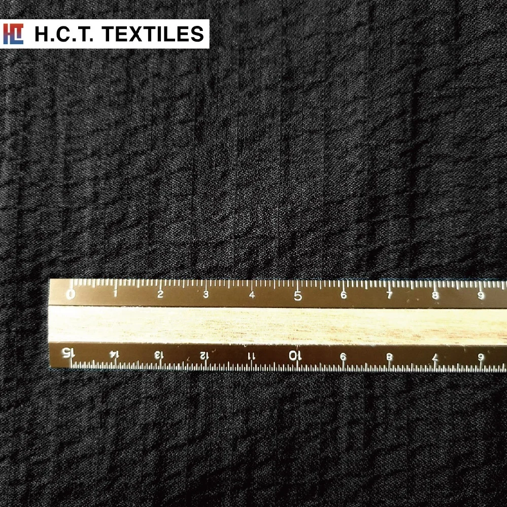 Удобная ткань черный 185 г вискоза полиэстер спандекс тяжелая блейзер для брюк