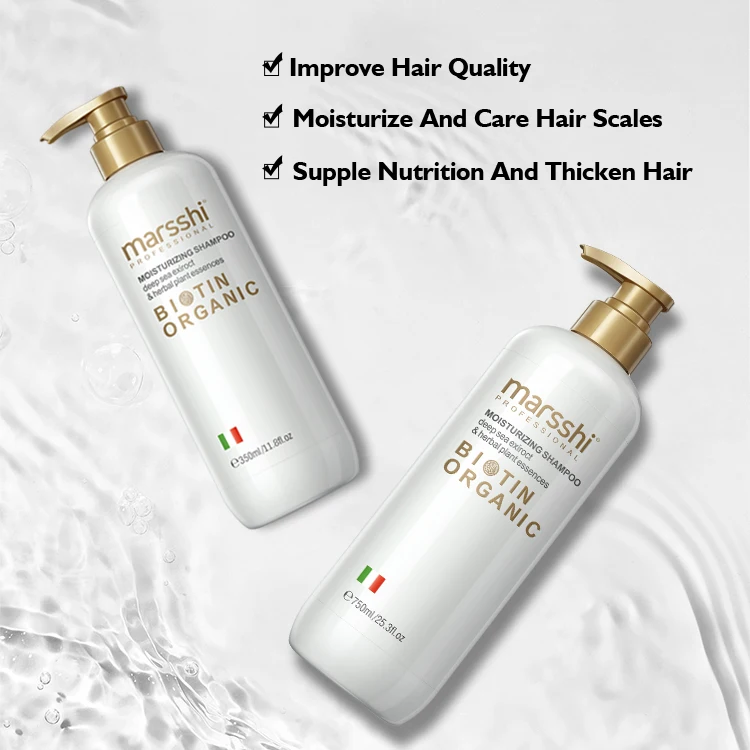  Best Hair Salon Wholesale Customized Organic Biotin Private Label Shampoo and Conditioner for Natural