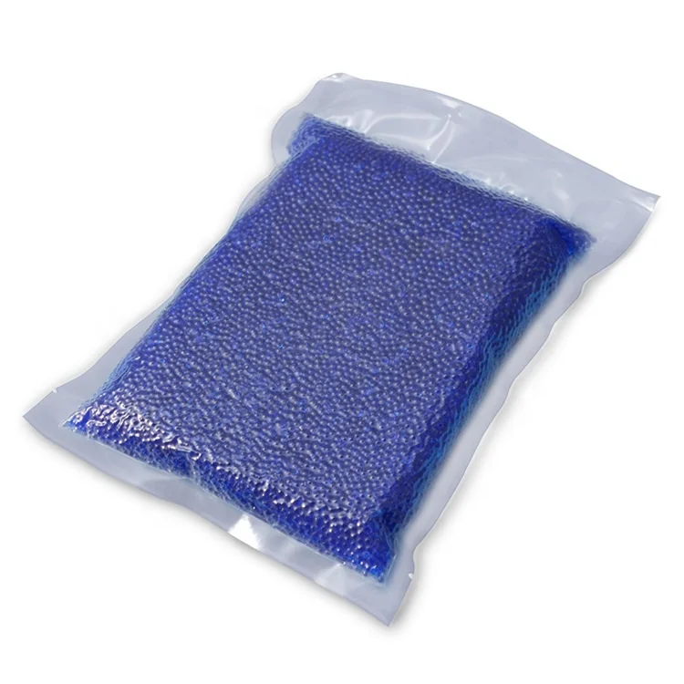 High Absorption  Color Changing Manufacturer 2mm - 4mm Desiccant  Blue Silica Gel Crystals Beads