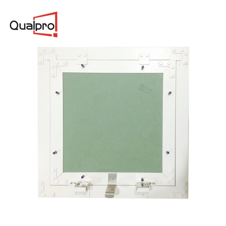 Removable recessed aluminum alloy drywall access covers panel