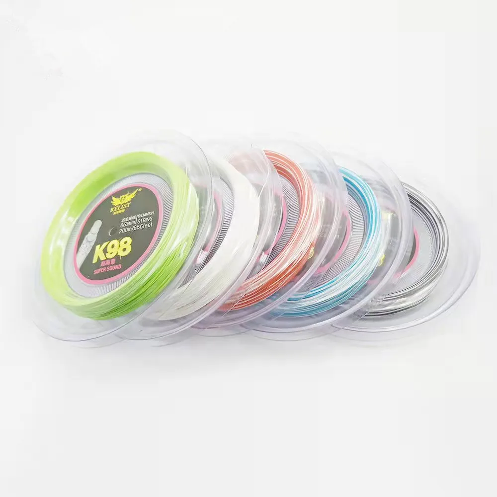 High tension Cheap durable 0.75mm nylon badminton racket string