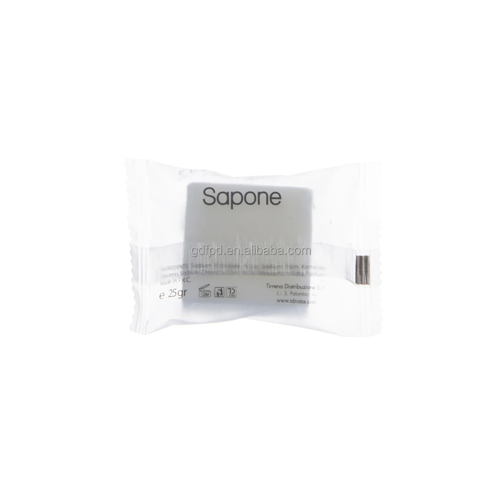 Custom Wholesale Cheap Small Square Mini Bar Hotel Soap 25 Grams Manufacturer