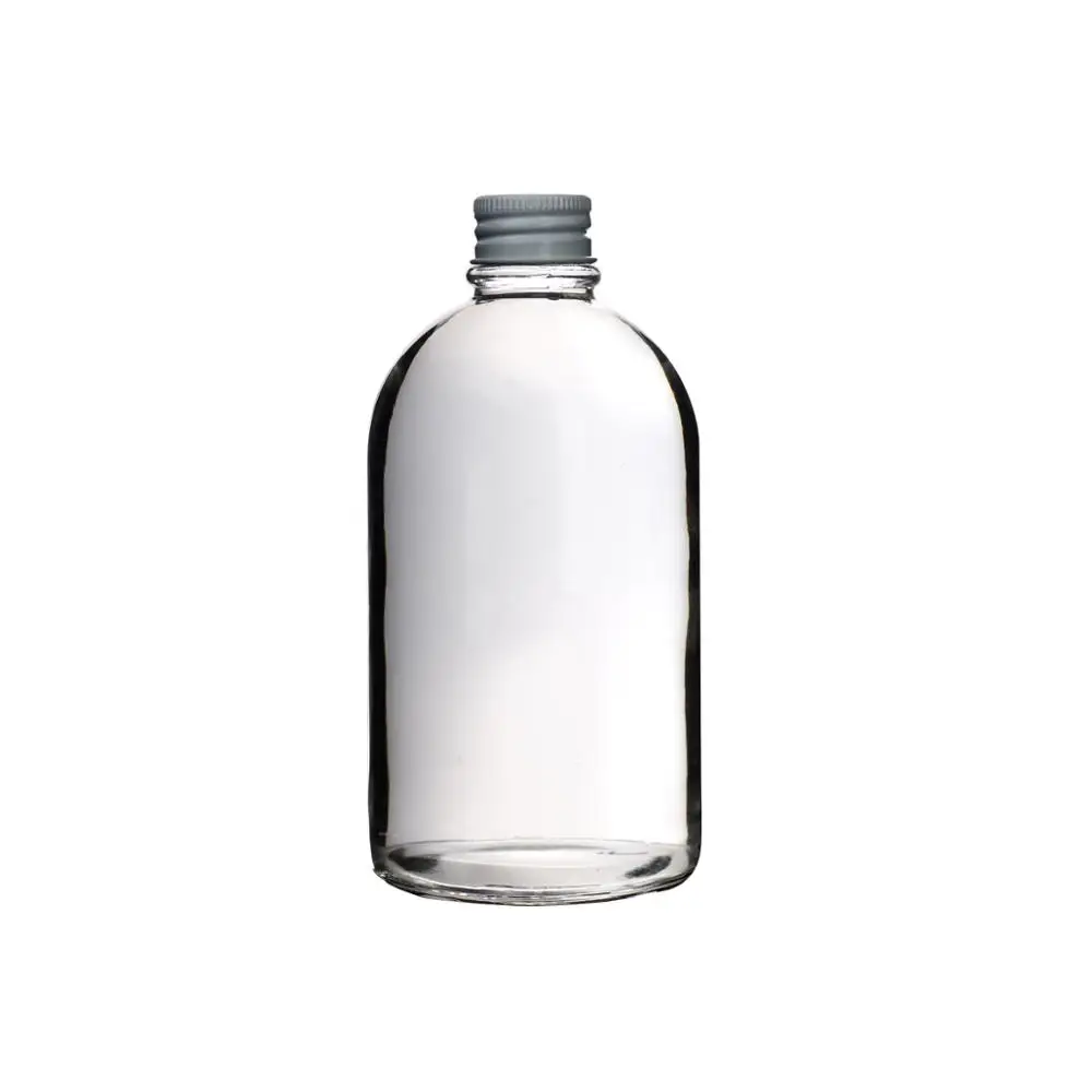 
Wholesale empty 100ml 200ml 250ml eco friendly glass bottle light bulb beverage drink glass water bottle glass juice bottle 