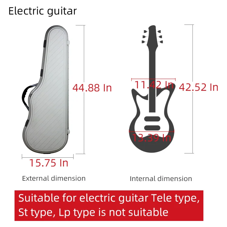 wholesale 39 41 inches and electric guitar case  guitar hard case guitar case