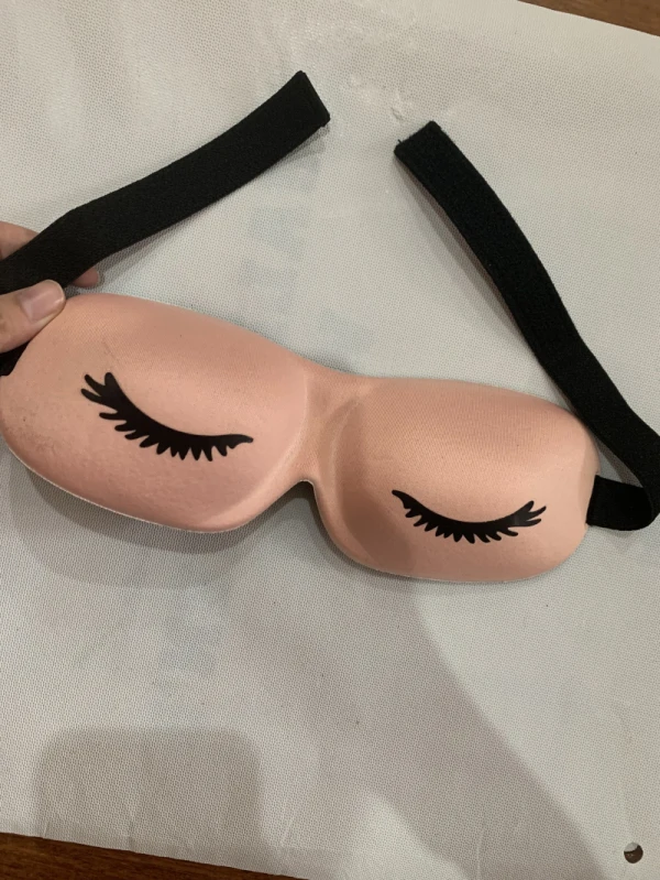 J0122  pink girl eye mask/Travel & Sleep Ultralight Eye Mask with  custom logo