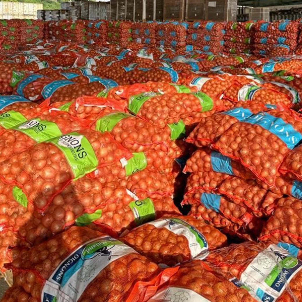 Свежий желтый лук Голландия Нидерланды для оптовой продажи частная марка Размеры 35 мм/50 мм от 5 до 25 кг сумки лучшее качество