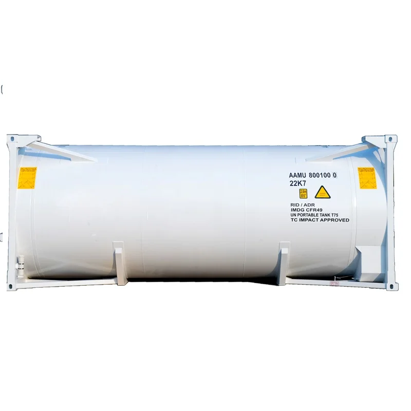 
High quality wholesale good sealing nitrous oxide large capacity 20 tons iso-tank container 