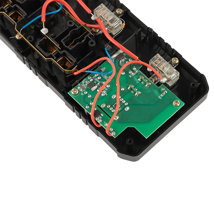 Hot Sell Extention Cord Sockets 4 Outlet Surge Protector Power Strip 2usb+2PD Power Extension Board