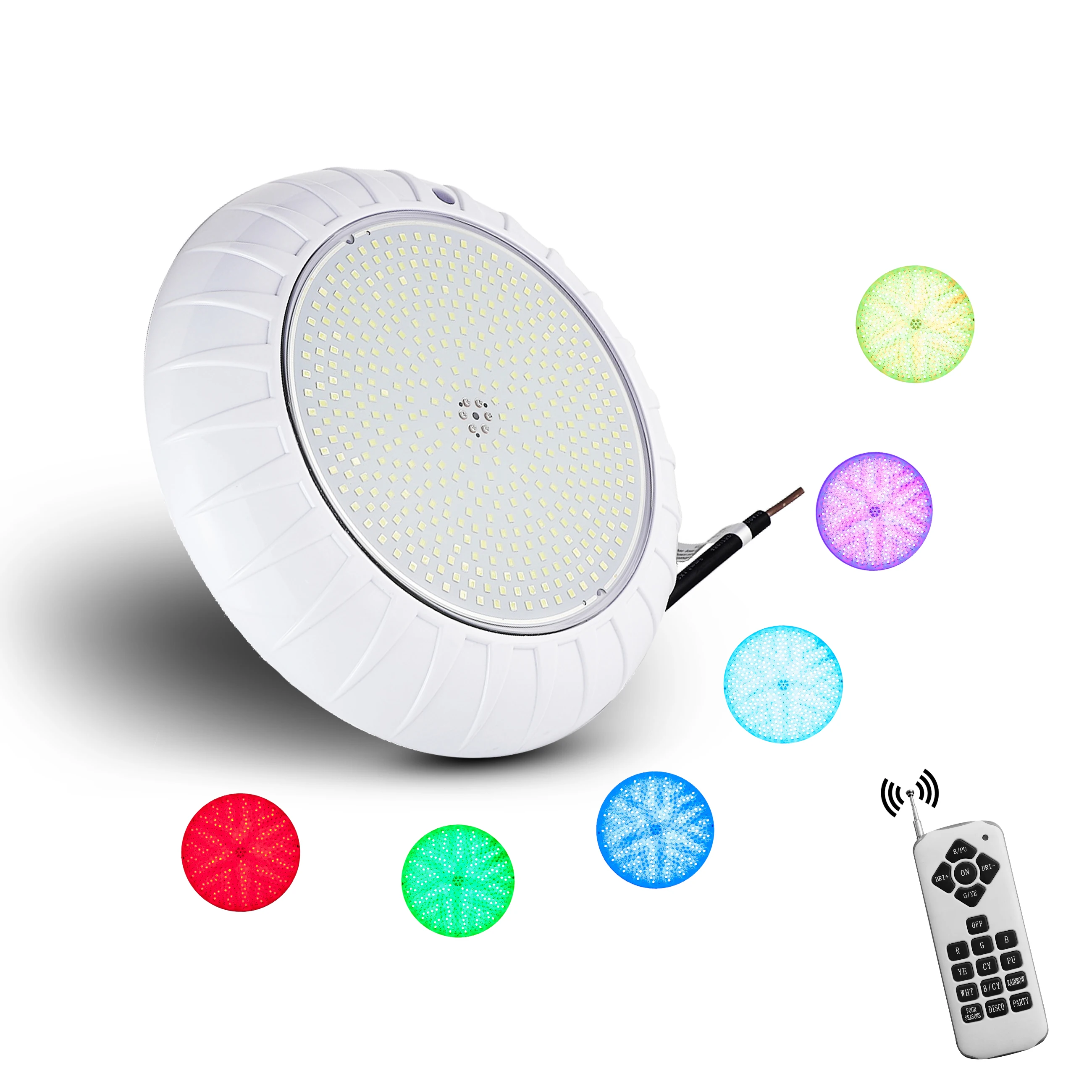 Refined Led Flat Swimming Pool Light IP68 Led Under Water Lamp