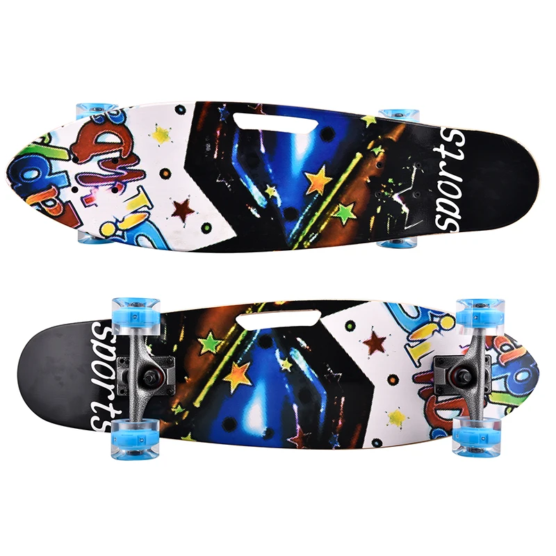 Portable Surf Skate Truck Custom For Print Skateboard Profesional For Sale 4 Wheels Custom Skateboard