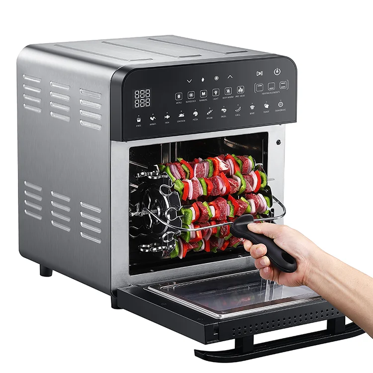 Smart stainless steel air fryer oven digital air fryer ovens