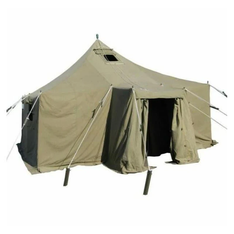 1 2 5 10 20 30 40 50 persons large heavy duty waterproof canvas winter tent