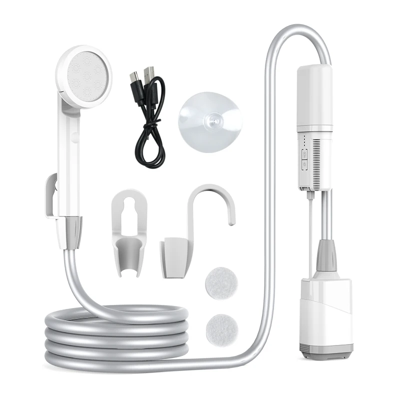 Outdoor sports hiking swimming beach BBQ camping travel bathing electric handy mobile pressure toilet bidet shower