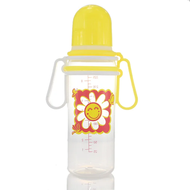 250ml pp baby bottle drinking water feeding anti-fall feeding bottle custom E OM manufacturers wholesale maternal and child supp