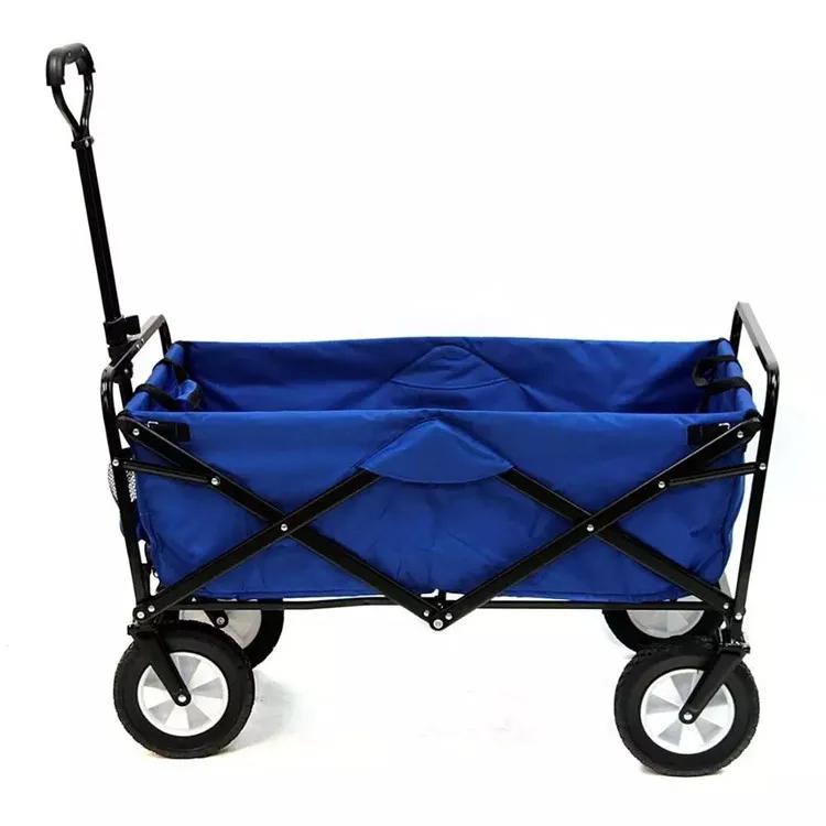Outdoor Multipurpose Collapsible Foldable Garden Utility Folding Beach Trolley Cart Camping Wagon