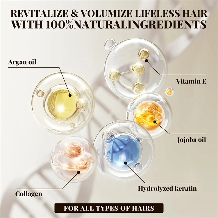 OEM Professional Shampoo And Conditioner Set Pure Natural Hair Shampoo