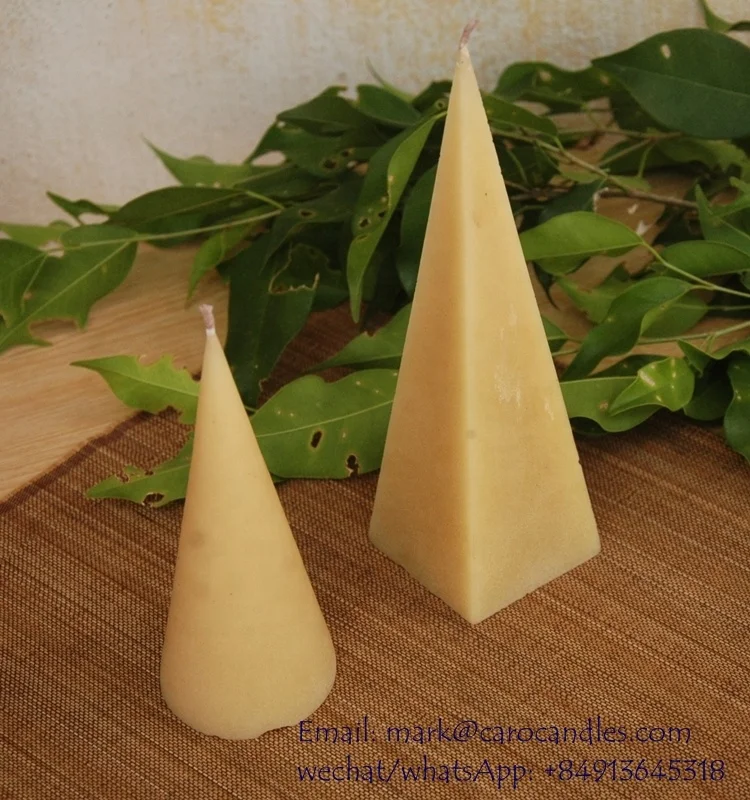 
Pure Handwork long burn decoration pillar candle 