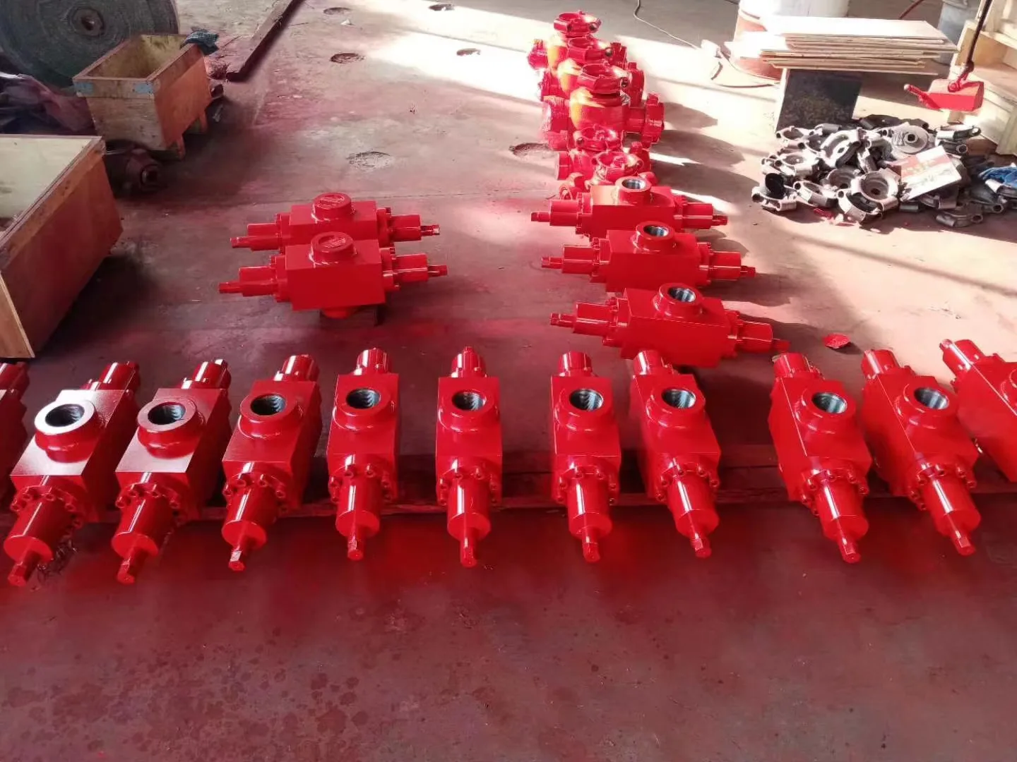 Customized Api 6 a sucker rod and single ram blowout preventer bop