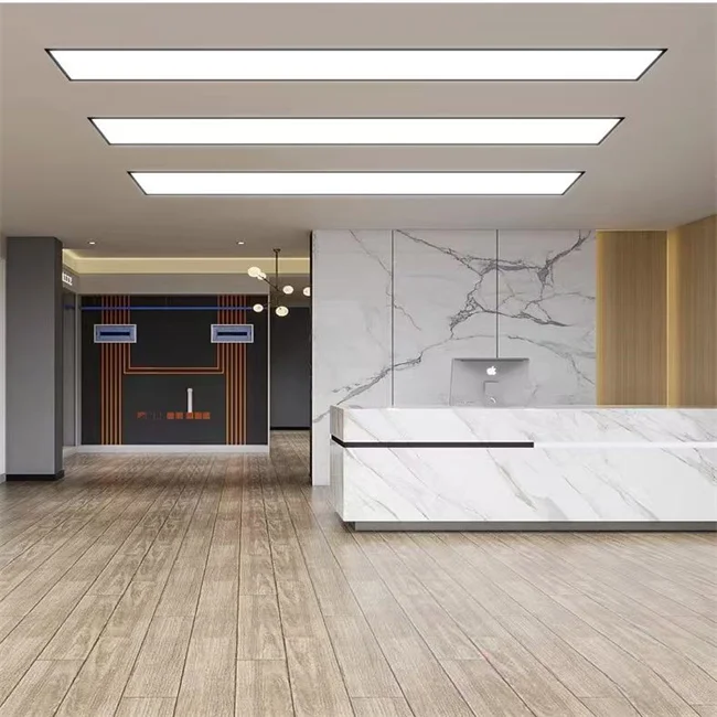 JYLIGHTING LED hole embedded flat panel light gypsum board commercial office gym conference room customization panel light