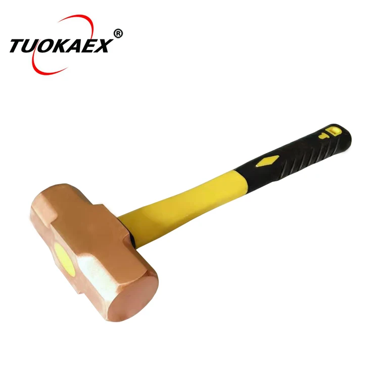 
China OEM Manufacturer Non Sparking Safety Copper Head Sledge Hammer 