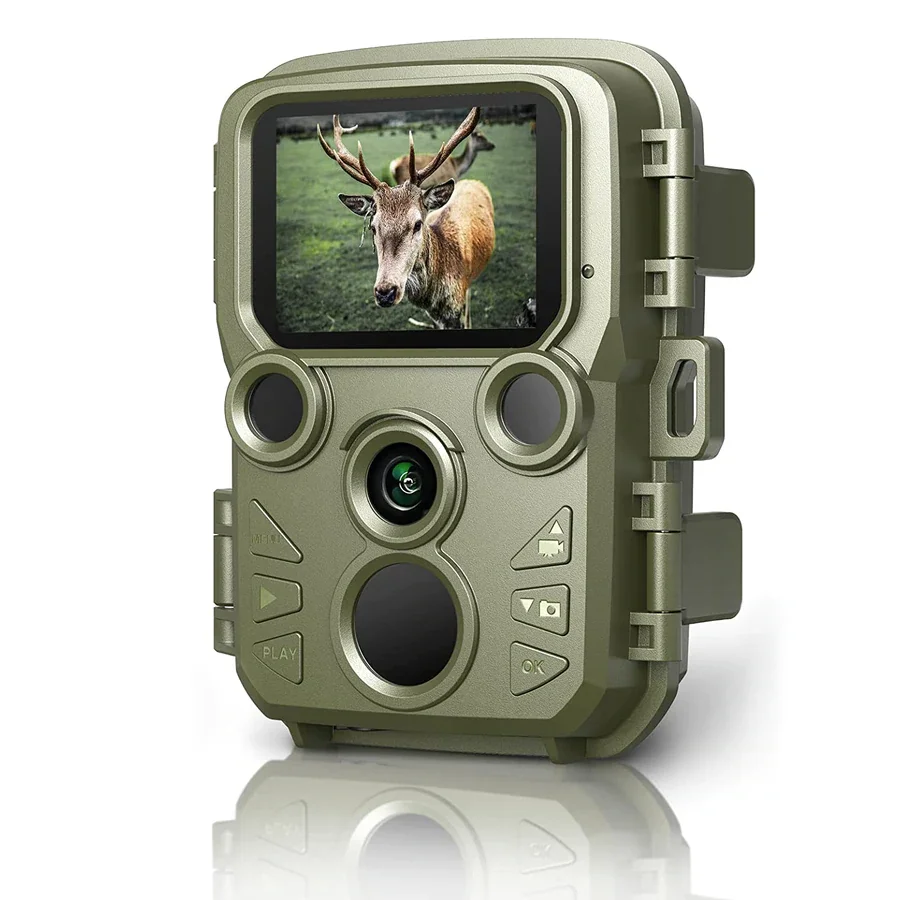 16MP 1080P Mini Trail Game Camera with Advanced Night Vision Motion IP66 Waterproof MINI Trail hunting Game Camera for Wildlife