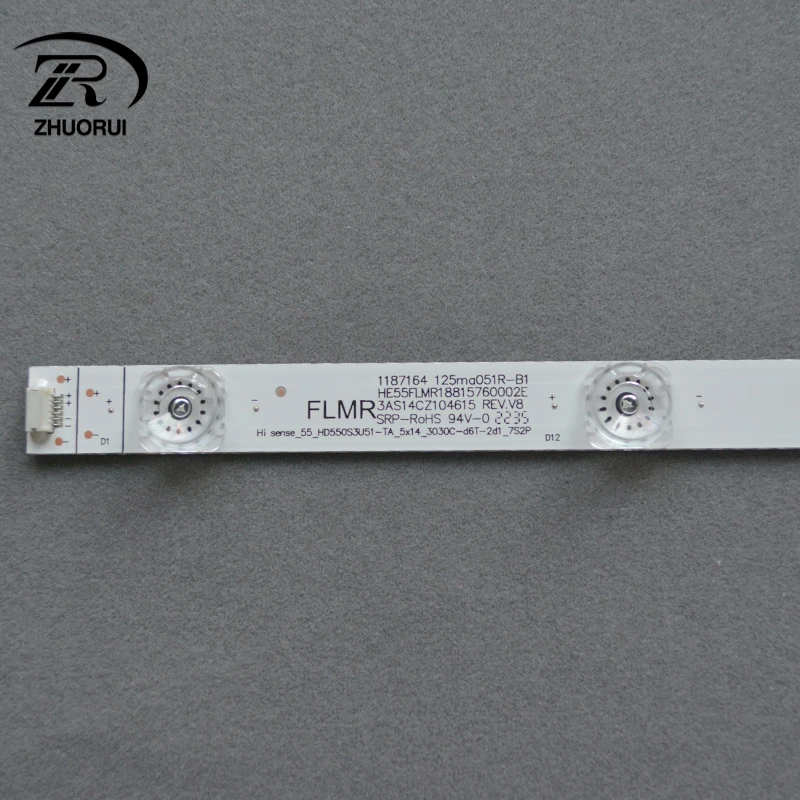 ZR-C1680 14LED Tv Backlight Strip Bar Hisense H55A6500 H55A6500UK H55AE6400  _55_HD550S3U51-TA_5X14_3030C-Dt-2d1_7
