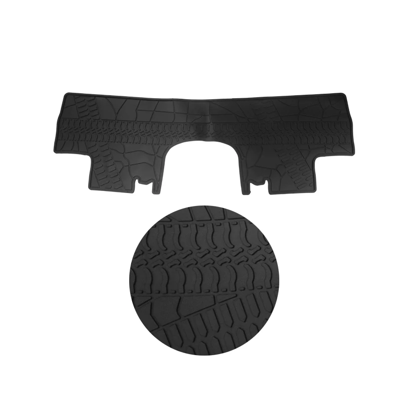 All Weather Rubber Vehicle Floor Mats for Jeep Wrangler JK