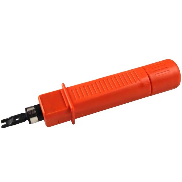high precision tool steel ABS handle adjustable Manual stripping cutting network Cable Impact Punch Down Tool