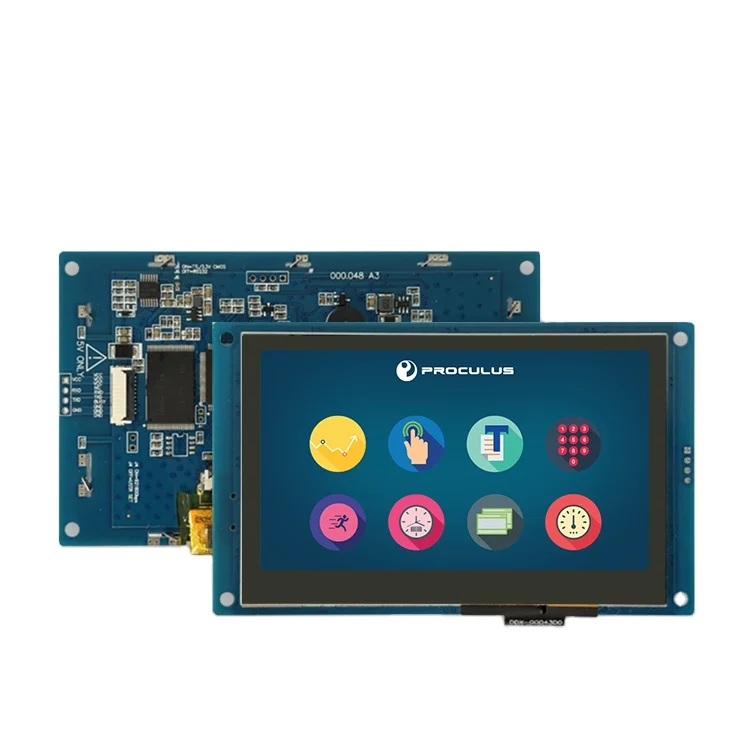 Product 4.3 Inch  uart display Lcd Touch Screen 320*240 Hmi Panel lcd touch screen panel universal touch screen control board