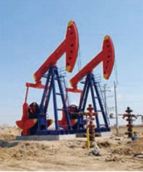beam type crank balance production liquified petroleum and oil drilling rig machine equipment/belt pumping unit