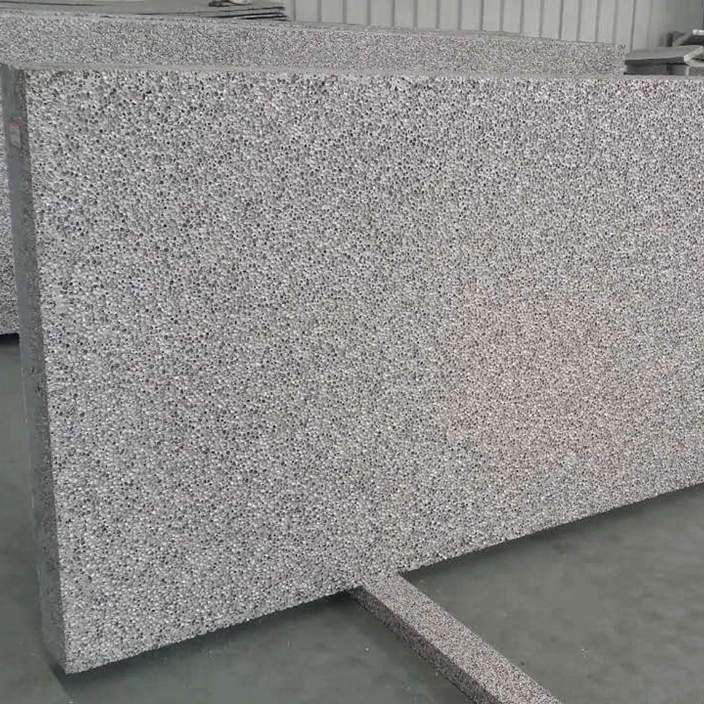 99% Aluminum Foam soundproof panel Sound insulation or absorption Aluminum Foam Composite Board Metal Aluminum Foam Al Sheet