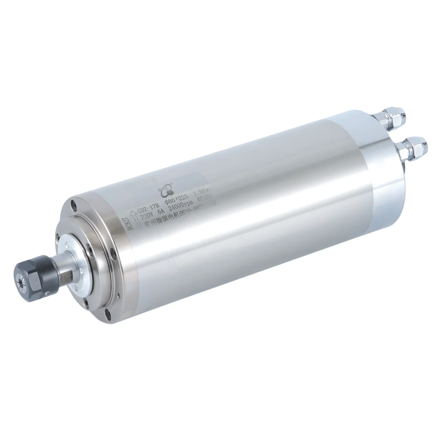 Gdz-17b 1.5kW электродвигатель вращения шпинделя с водяным охлаждением ЧПУ для высокое качество, инструмент станка с числовым программным управлением