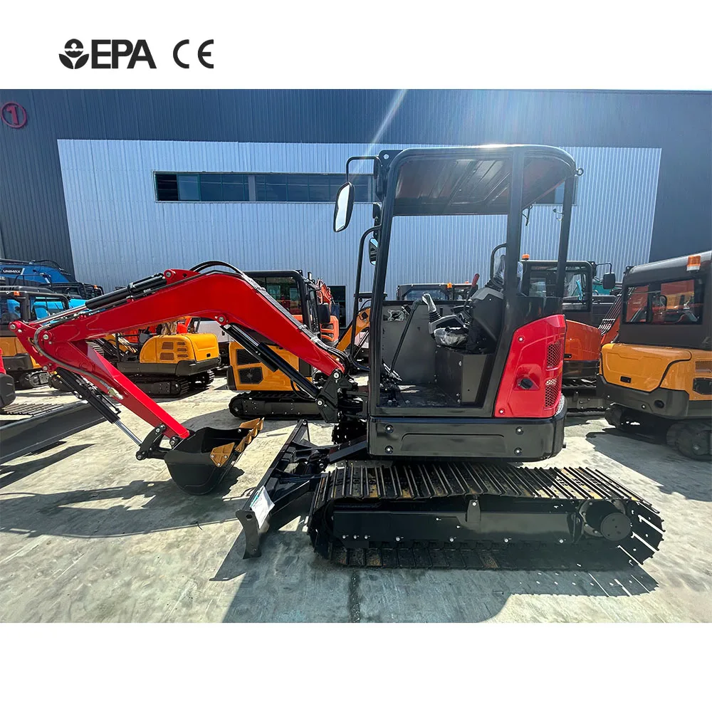 EPA Engine Mini Excavators 4 Ton Multifunctional Mini Farm Used New Crawler Digger Mini Excavators machine