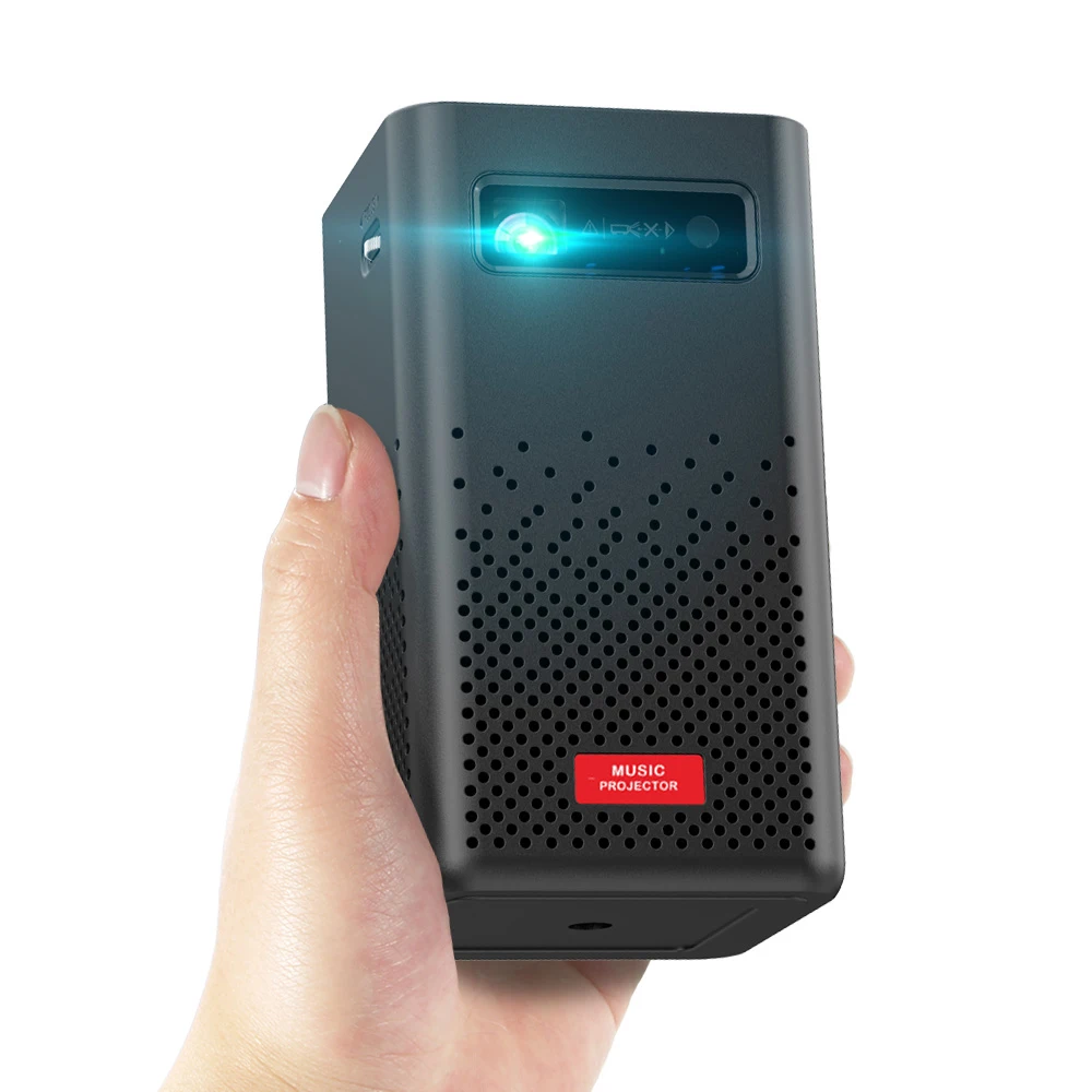 [FOURTRY JF01 Projector --Mini DLP HOT Projector] New Design Mini DLP Hot 1080P Cinema Projector for Home Theater