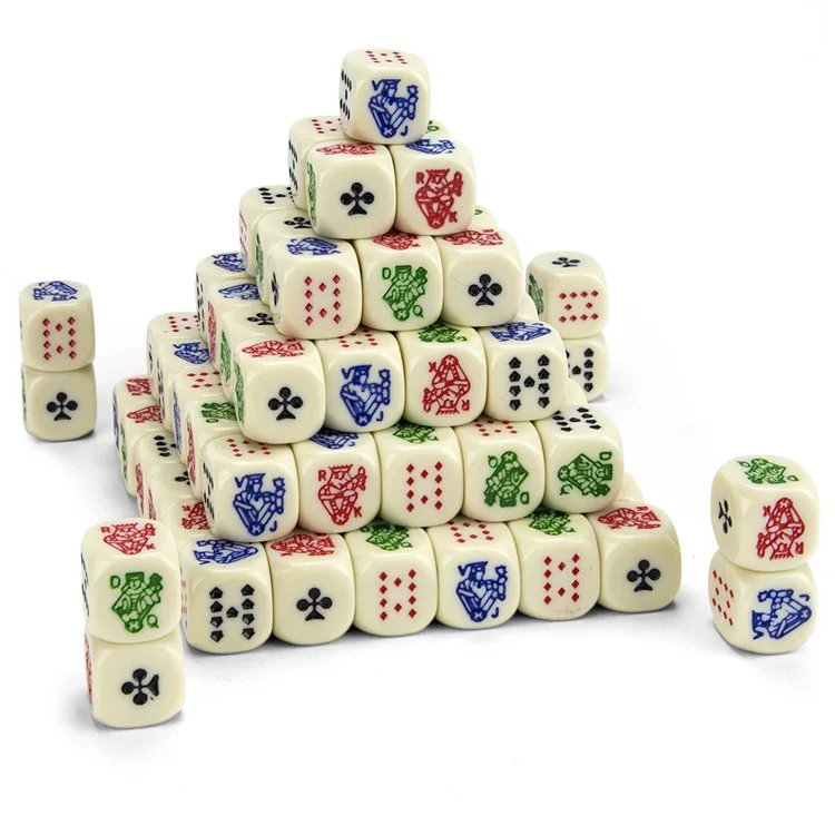 16mm High Quality Poker Bulk Dice Wholesaler