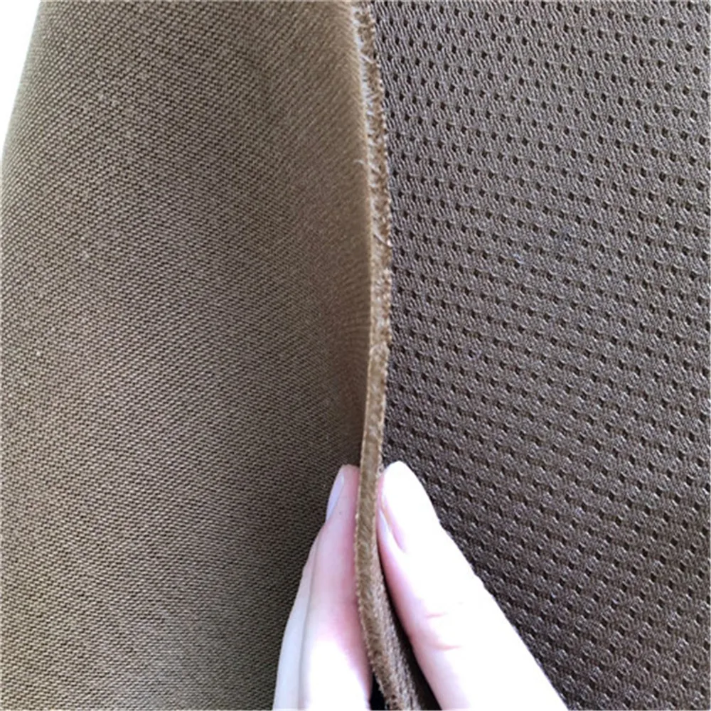 China textile air mesh 100 polyester 3d air mesh knitted fabric for shoes seat cover backpack used for baby pillows