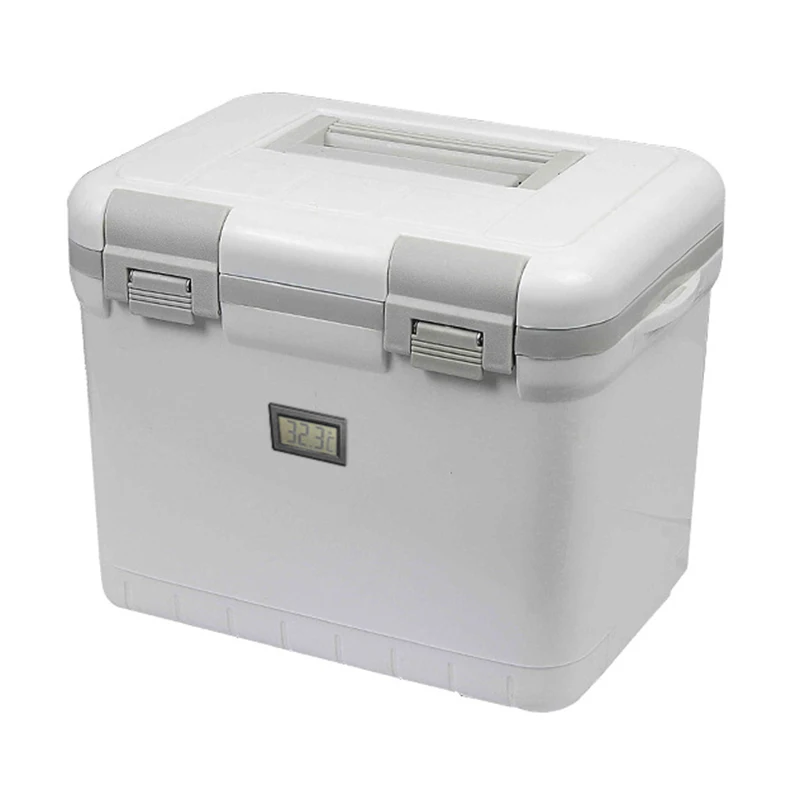 6L12L Portable Blood Vaccine 2-8 Cooling Storage Plastic Medical Transport Ice Cooler Box