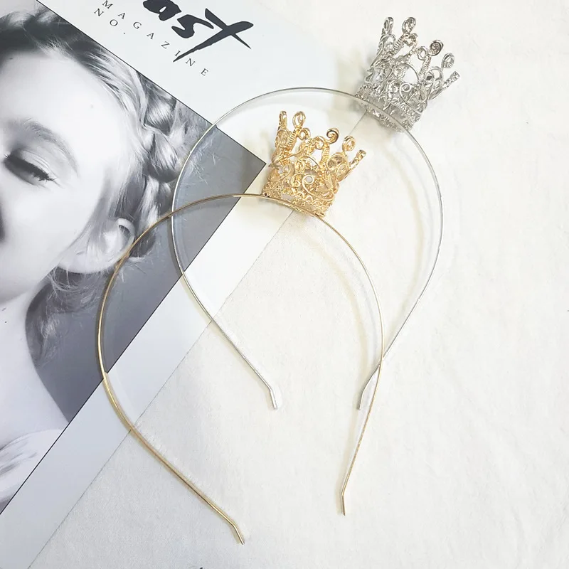  beautiful crown for Kids Princess Crown Crystal Rhinestones Diamonds silver Color Tiara