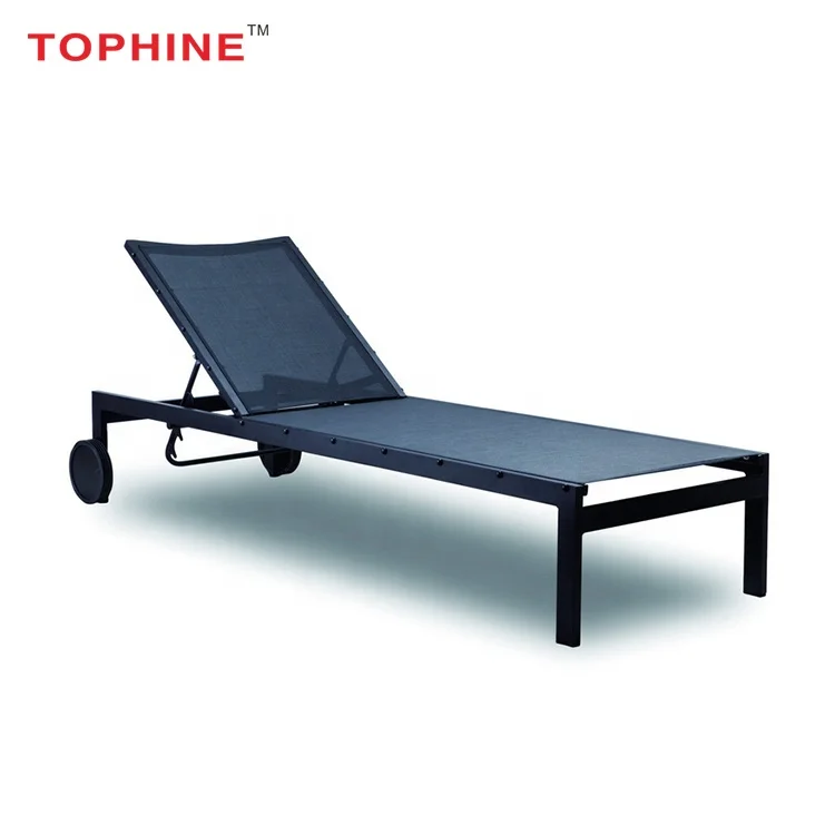 
Outdoor Furniture Modern Luxury Swimming Pool Wicker Chaise Lounge Chair Sunbed Sun lounger 